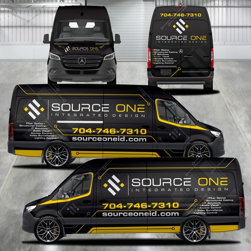 Van Wrap for a company with a refreshed brand-additional vehicles types will be added to fleet soon Design by ✨Elis Alves✨