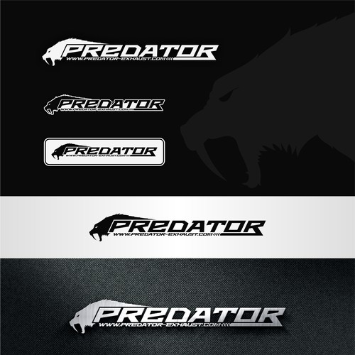 Aggressive Logo Design for an Motorcycle Exhaust (Predator) Design by Anta Design