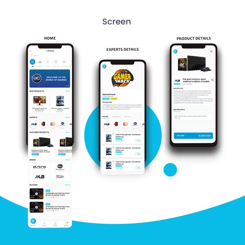 Redesign eStores App Design by Shadow55