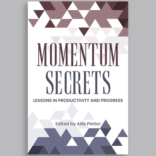 Create a cover for a book about Lessons in Productivity and Progress Design by MotivatedDesign