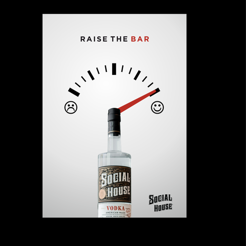 Seeking  Creative Ad for Premium Vodka!! Design by CREATIVE NINJA ✅