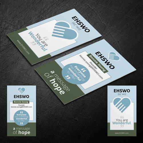 A Cool, Fun Business Card That's Not Really A Business Card - Have fun with this!!!  EHSWO.com Design by fastdesign86