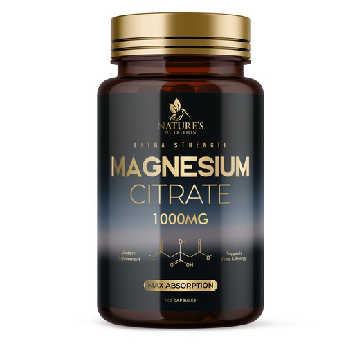 Premium Magnesium Citrate Design needed for Nature's Nutrition Design by UnderTheSea™