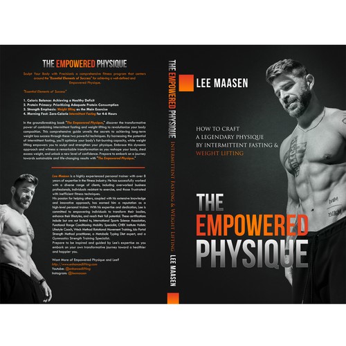 The Empowered Physique: Sculpt Your Body with Precision: How to Craft a Legendary Physique. Design by Δlek