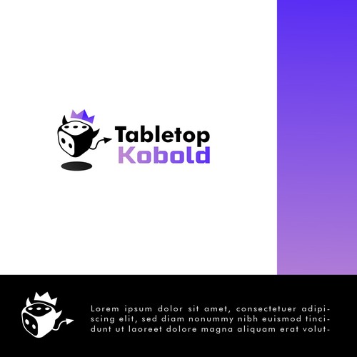 Bring Tabletop Kobold to Life with a Fun, Memorable Logo and Branding Design by ads1201