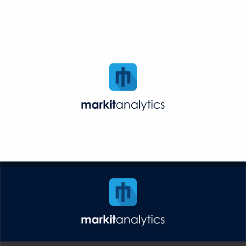 Create an engaging modern brand identity for Markit Analytics that will resonate with Marketers Design by logo.id