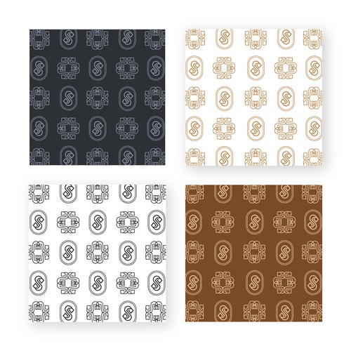 Luxury Brand Pattern for various uses Design by jullyromas