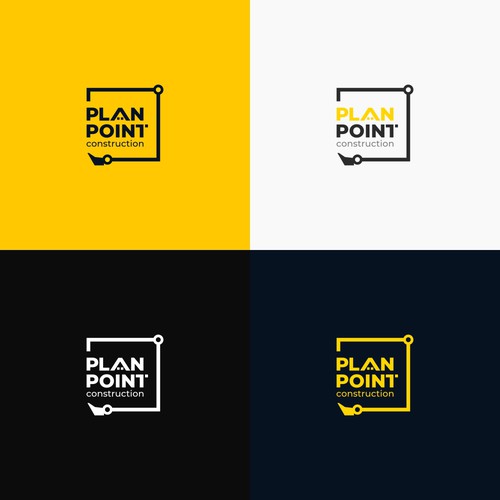 PlanPoint Construction Logo Needs A Remodel Design by terra_incognita