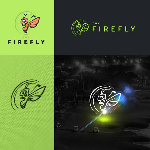 New GOLF Course Logo - The Firefly Design by EXPOinf