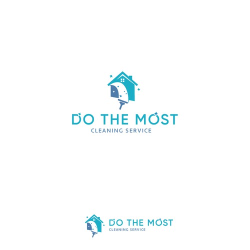 Cleaning Service Logo Design by m å x