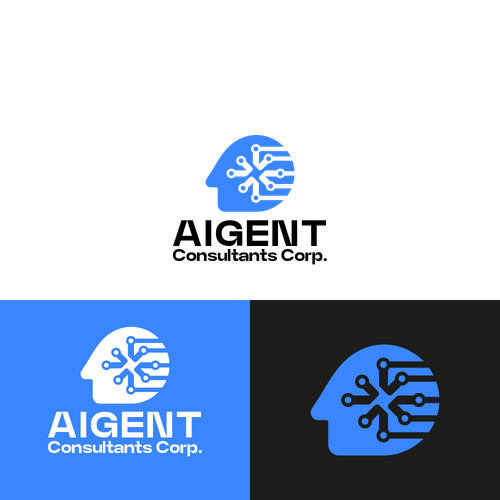 AI Agent Company: Appealing to small to medium sized businesses. Design by STGMT