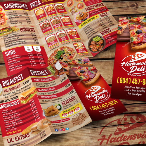 CREATE A NEW FLASHY MENU Design by kikodesigns