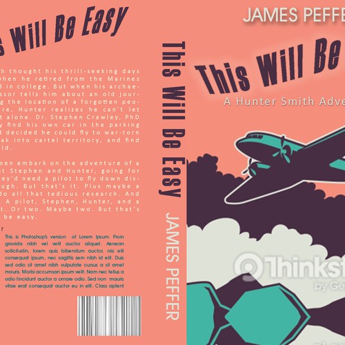 Book Cover Design for an Adventure Novel Design by LEUCHI