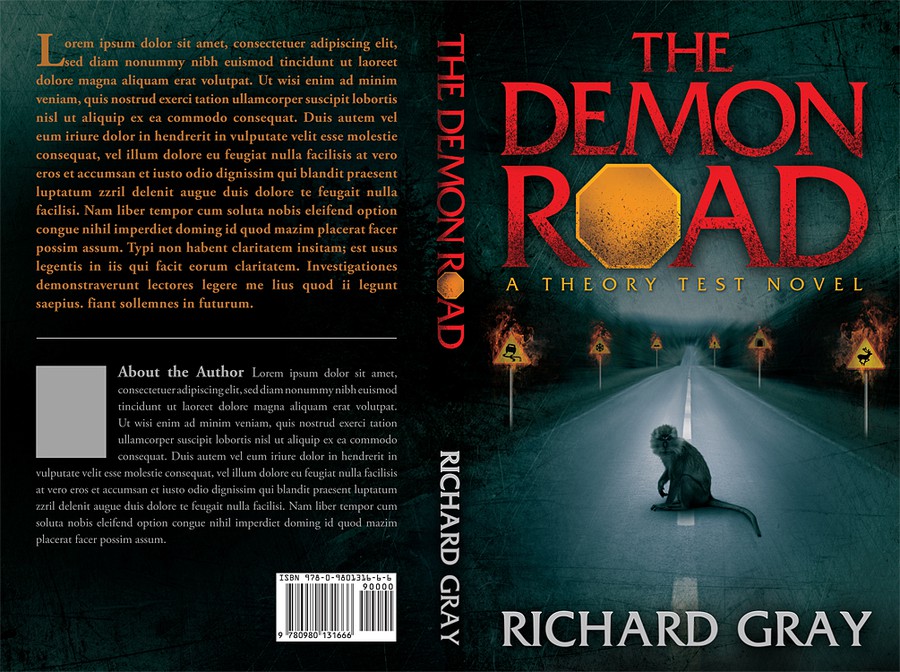 create-a-book-cover-spine-for-the-demon-road-print-or-packaging