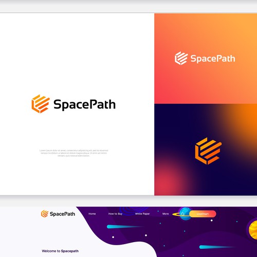 SpacePath Logo Contest winner will receive $500 Ontwerp door Rainier & Isaline