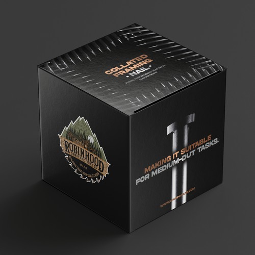 Dare to Impress: Design a Modern and Sleek Nail Box Packaging Design by susubayramm (insta)