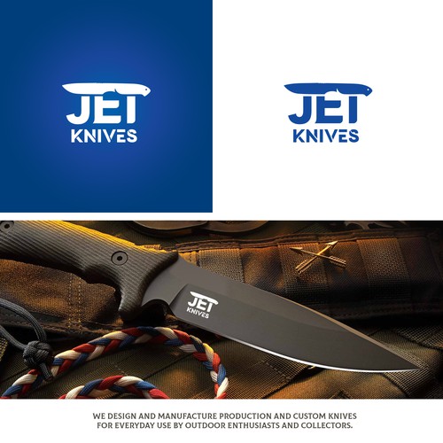 Custom knife making company needs logo for launch. Design by M.A.R.S DESIGN