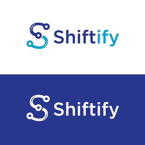 Minimalist and modern logo design for modern work shift management application Design by Dario