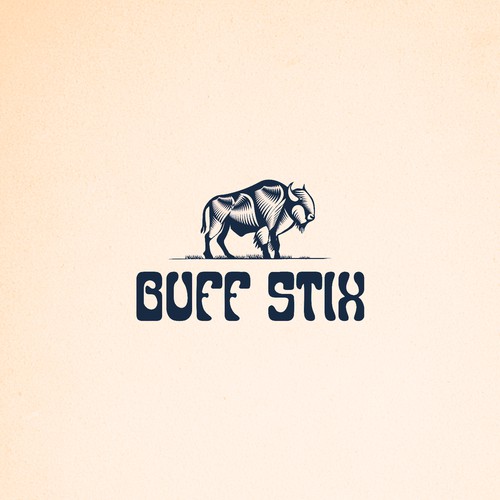 Buff Stix...Lean, Delicious, Buffalo Strong. Design by knight brands™