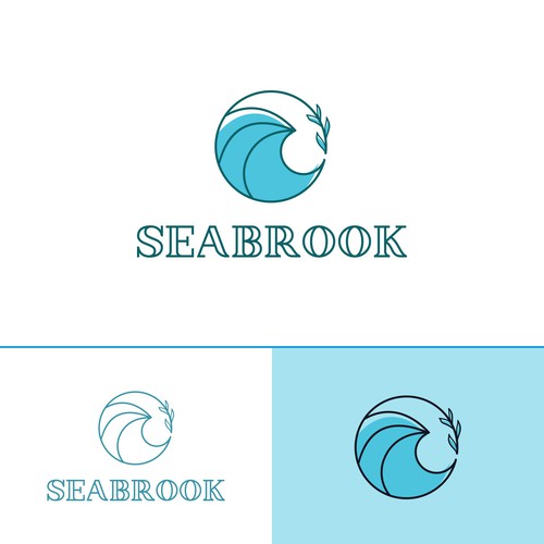 Ocean wave logo Design by FLamp™