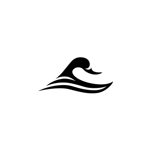 Coastal lifestyle brand featuring a mallard duck and wave, appeal to outdoor enthusiasts and surfers Diseño de Raz4rt