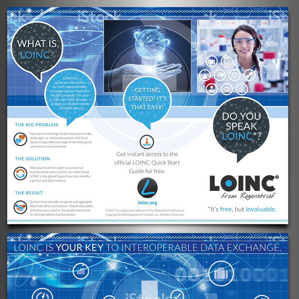 Design by pu_FM titled "LOINC trifold"