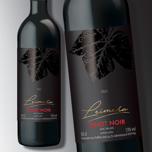 new label for my first own wine ! Design by Debdutta*