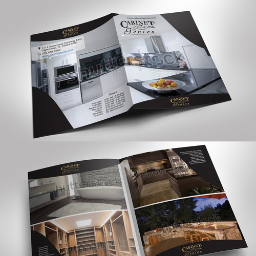 Cabinet Genies needs a new brochure! Design por CM Design Department