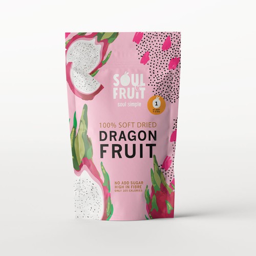 eye-catching packaging design for new health food product Design by AnaHola