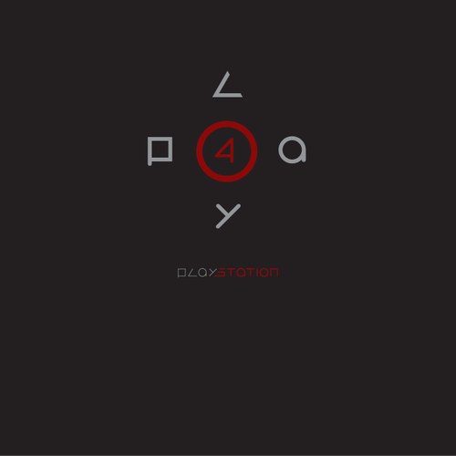 Community Contest: Create the logo for the PlayStation 4. Winner receives $500! Design by Nemanja Blagojevic