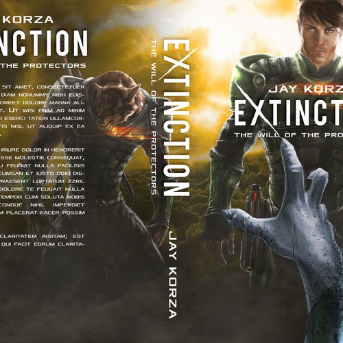 Military Sci-Fi book cover for Kindle and Createspace Design by B-Ro