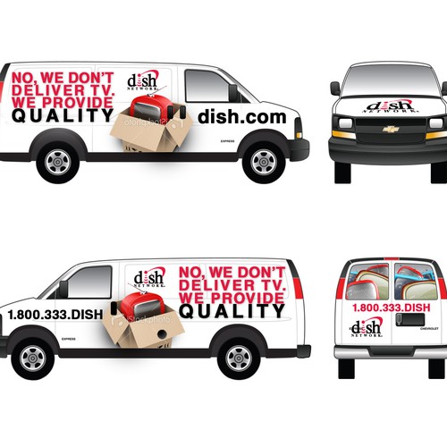 V&S 002 ~ REDESIGN THE DISH NETWORK INSTALLATION FLEET デザイン by NaZaZ