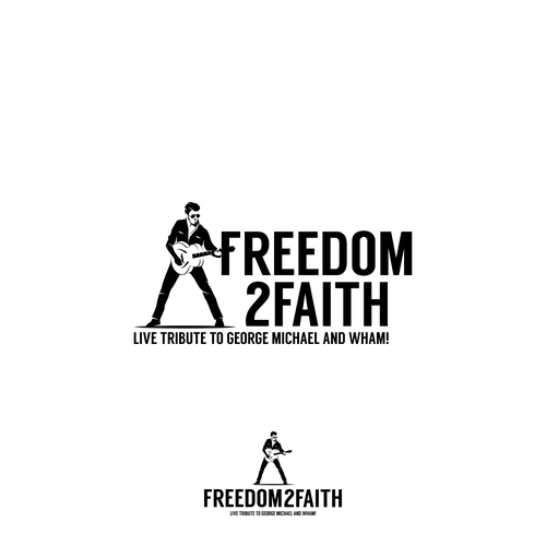 Michael Wham tribute band logo. Logo design contest