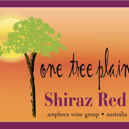 One Tree Plain wine label Design by scott210