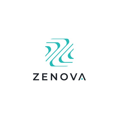 Zenova Logo: Revolutionary suite of health and wellness mobile apps Diseño de ESIXA