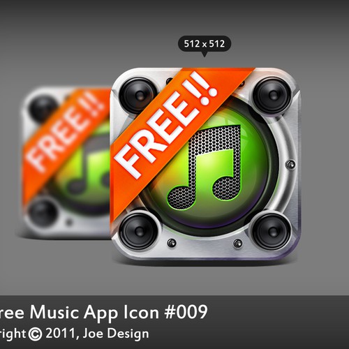 COOL icon for a HOT App!! Design by Joekirei