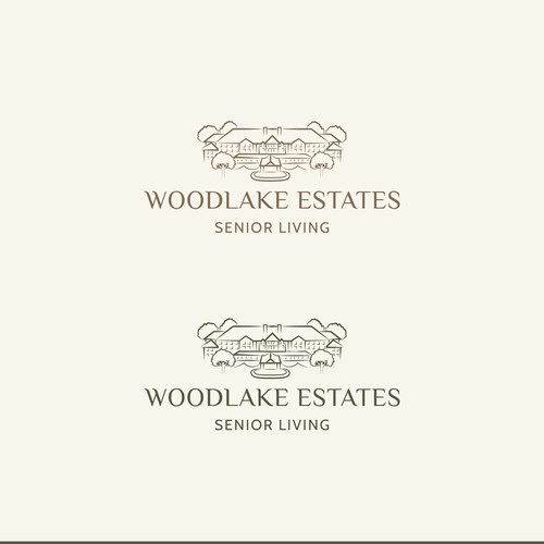 Create an Iconic Logo for Our Senior Living Community - Woodlake Estates Senior Living Design by Marvelous Maria