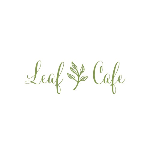 Design Logo: Leaf Cafe por CBT