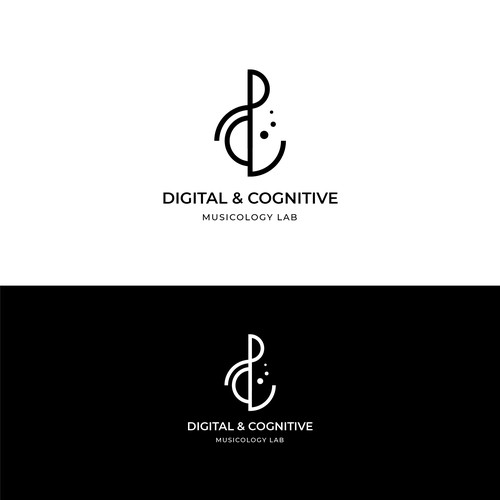 Logo for world-leading research center in musicology Design by smitadesign