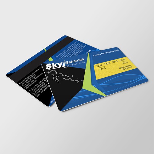 Membership Cards for Customer Loyalty Program Design by LNako_Designs