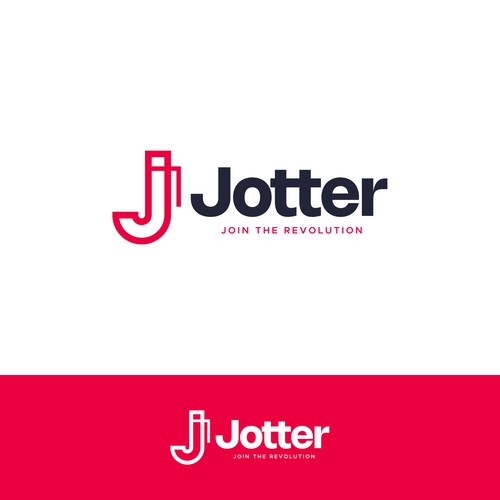 Jotter is a start up disrupting the publishing industry and we need a logo to take on the world Design by mikule