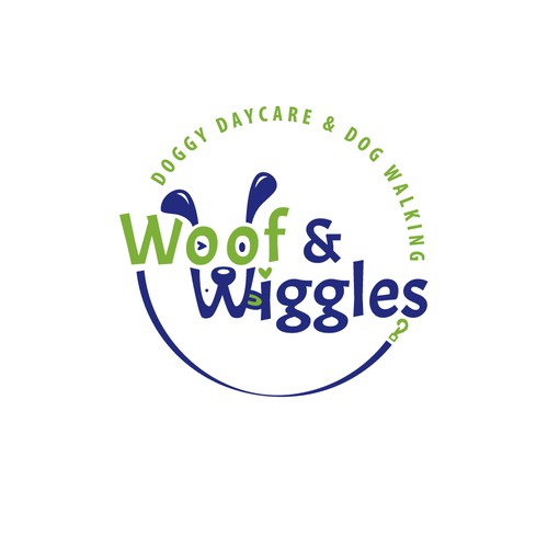 New logo for doggy daycare & walking 'woofs & wiggles' | Logo ...