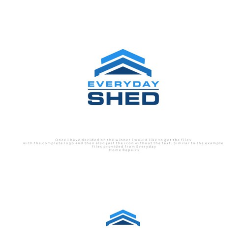 Everyday Shed Logo Design Design by CreCreature