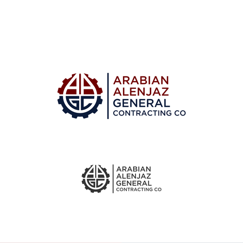 “Modern Industrial Logo for AAGC – Construction & Contracting Company” Design by Log_In