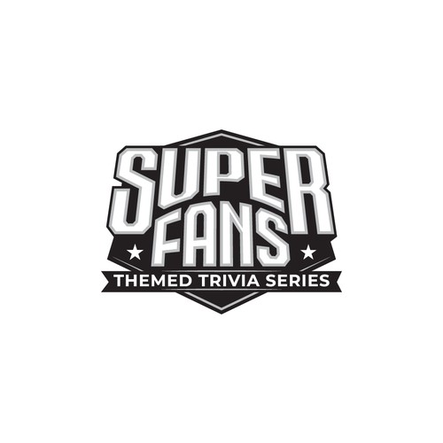 SUPER FANS Theme Trivia Series Logo Design by Jans...