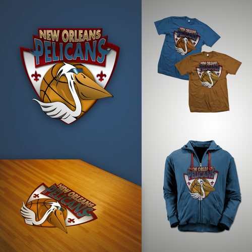 99designs community contest: Help brand the New Orleans Pelicans!!-ontwerp door Javiedu999