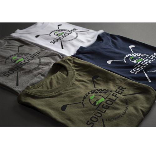 Design by Pinky_Rossi titled "Golf shirts for modern golfers"