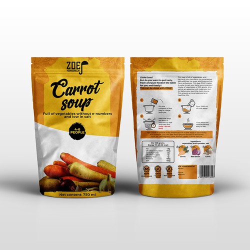 Modern / Trendy Soup Packaging! | Product Packaging Contest