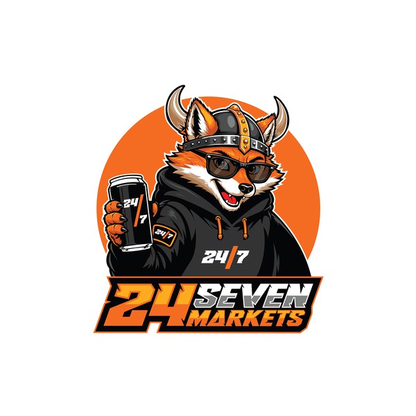 Design by ⭐ the bugz ⭐ titled "Logo Concept for 24 seven markets vending machine"