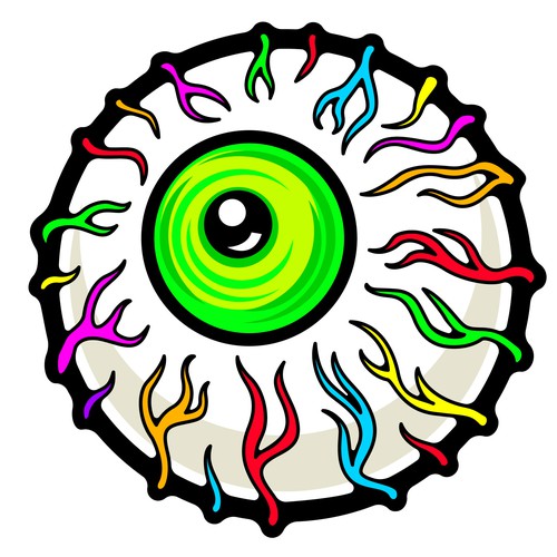 Techno Eyeball Design Design by Locust Years